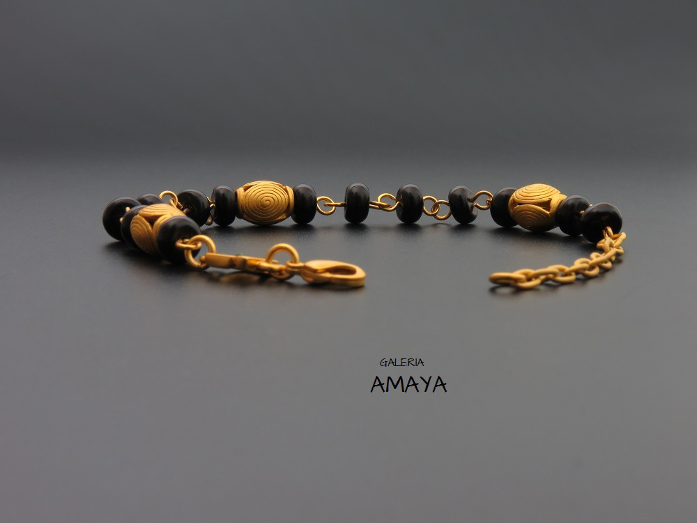 Pre-Columbian jewellery fashion bracelet - By GaleriaAMAYA.com