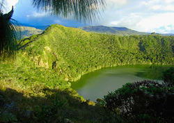 Lake Guatavita El Dorado raft