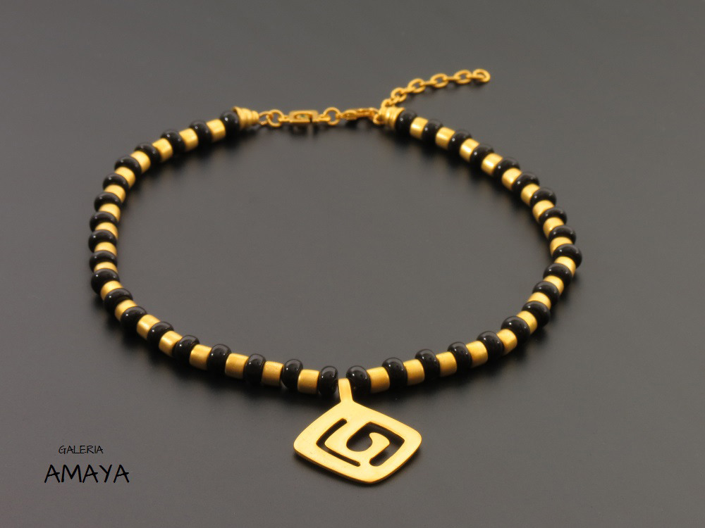 ETERNO Necklace Pre-columbian Jewelry by GaleriaAMAYA.com