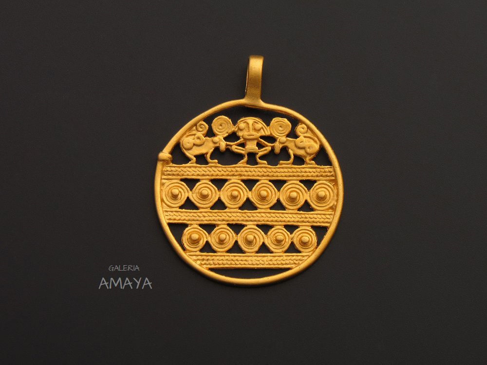 Pre-columbian jewellery - Pendant by GaleriaAMAYA.com