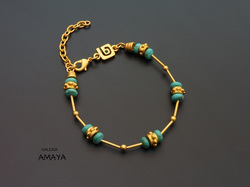 Pre-Columbian jewellery Purity bracelet  - By GaleriaAMAYA.com