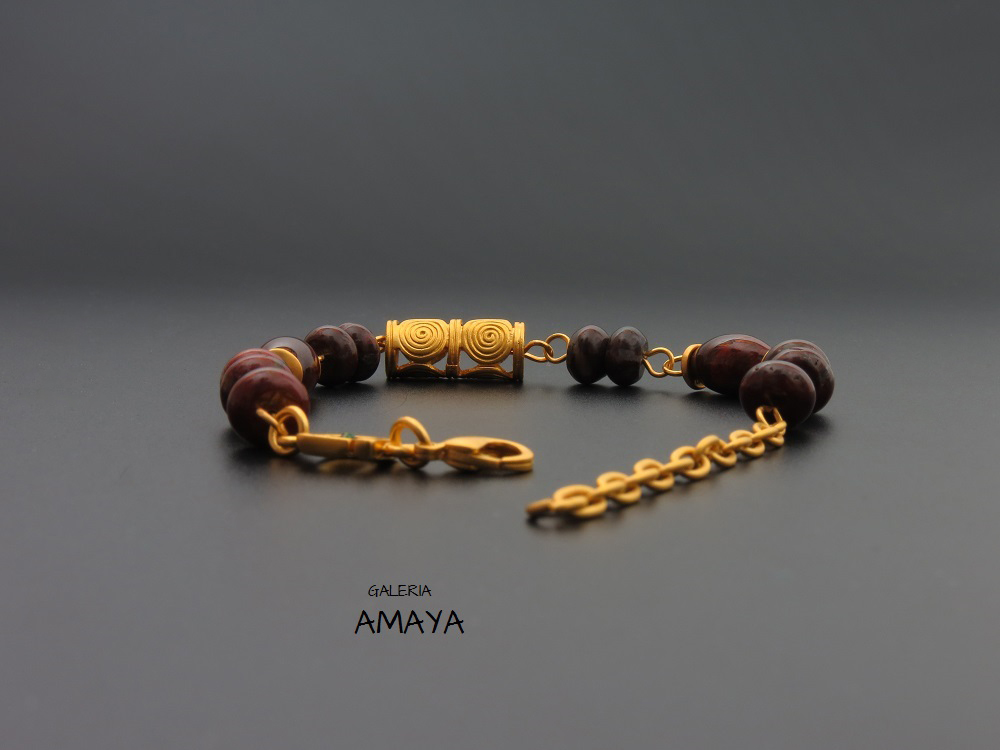 Pre-Columbian jewellery bracelet - By GaleriaAMAYA.com