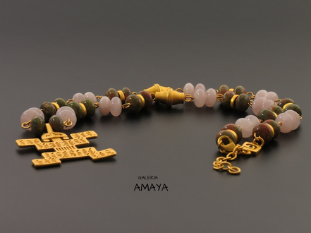 Galeria AMAYA Santa Rosa Necklace, Pre-Columbian Jewelry