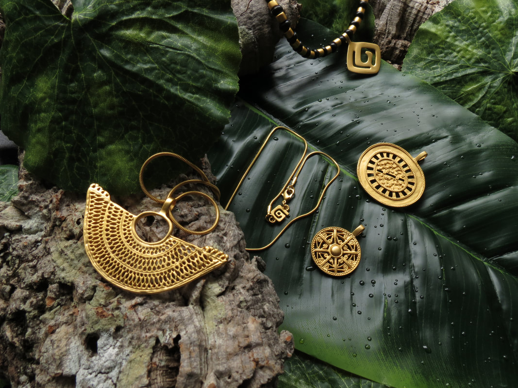 Pre-Colombian gold Jewelry by Galeria Amaya