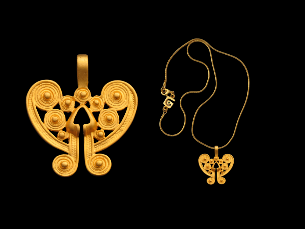 Pre-Columbian pendant necklaces